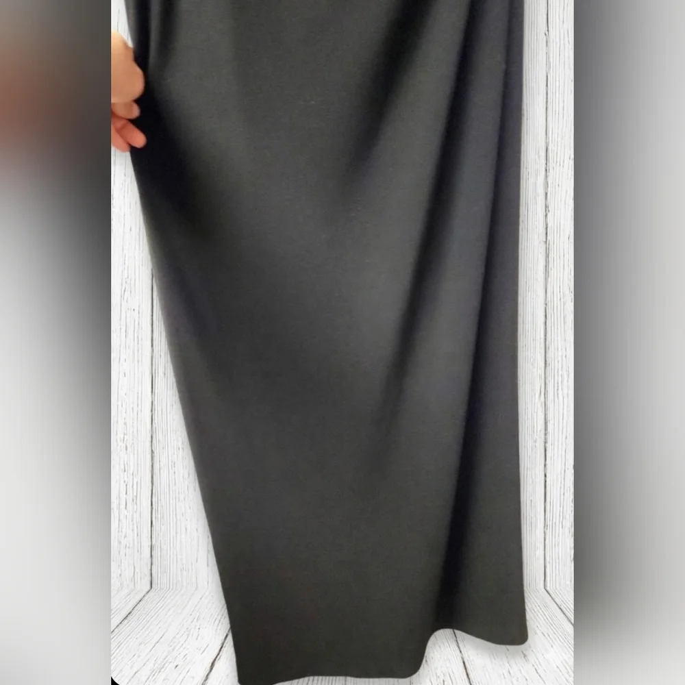 NWT Lauren Ralph Lauren Black One-Shoulder Ruched Gown 4 Tall Friendly Gala - Picture 8 of 16